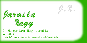 jarmila nagy business card